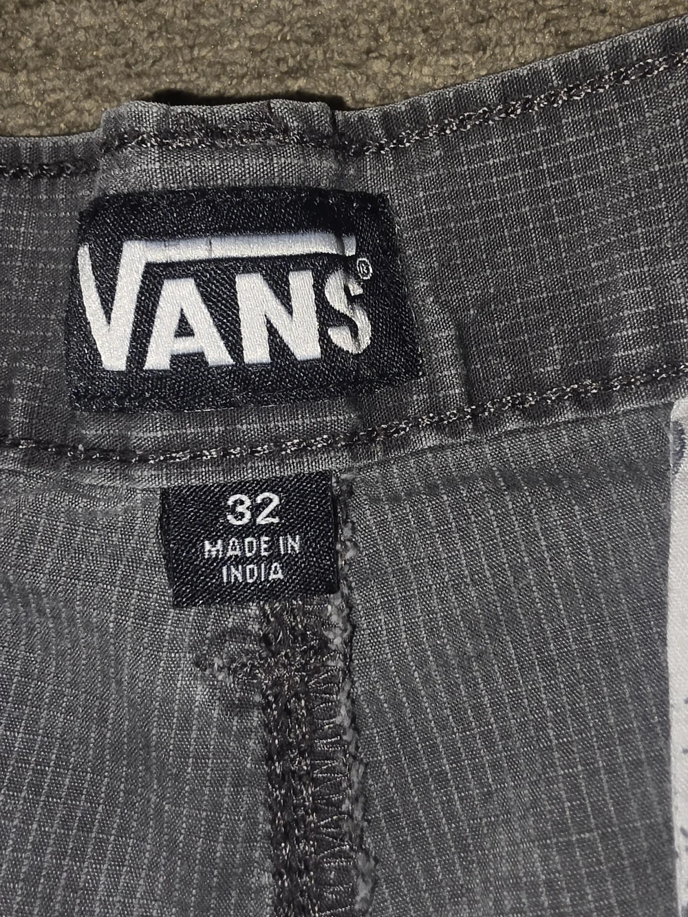 Vans flat front